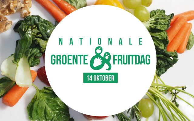 Zet groenten en fruit extra in het zonnetje en doe mee met de Nationale Groente- en Fruitdag!