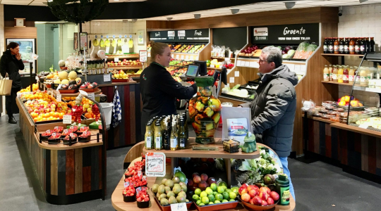 Winkelinrichting