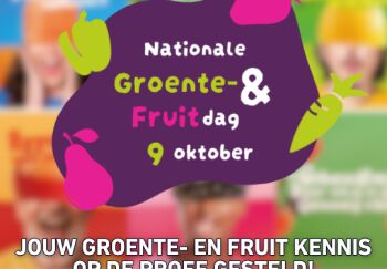 Nationale Groente- en Fruitdag 9 oktober