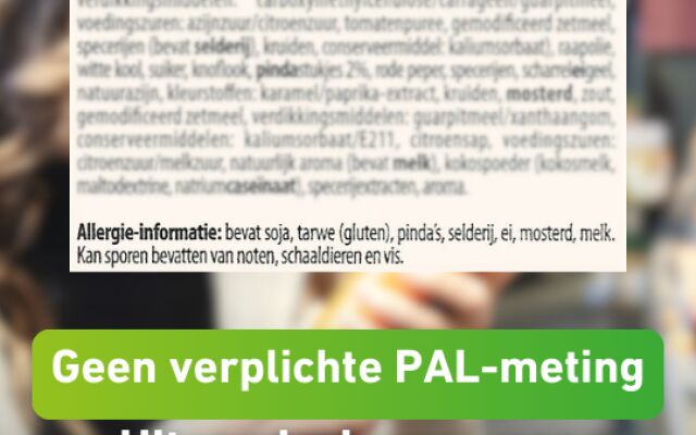 AVN, KNS en VNV zetten zich in voor eenvoudige communicatie over allergenen kruisbesmetting