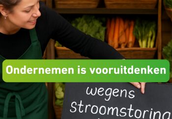 Ondernemen is vooruitdenken