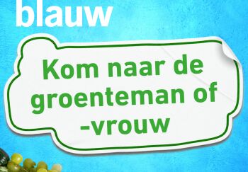 Zoek je niet blauw - download de social post!